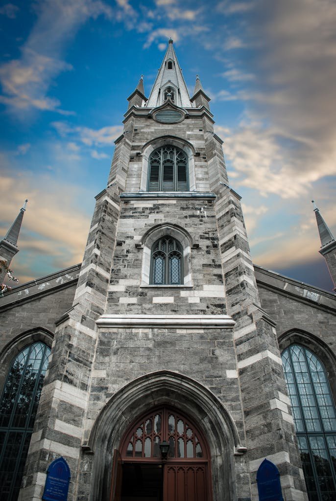 View of Cathedral Against Cloudy Sky