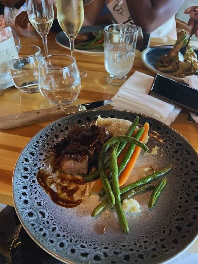 banff national park itinerary - sky bistro restaurant