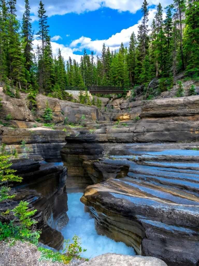 Banff National Park Itinerary - Mistaya Canyon