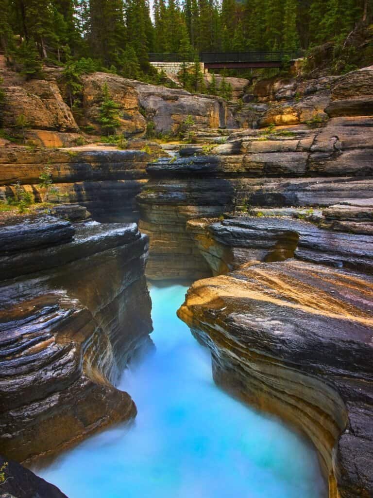 Banff National Park Itinerary - Mistaya Canyon