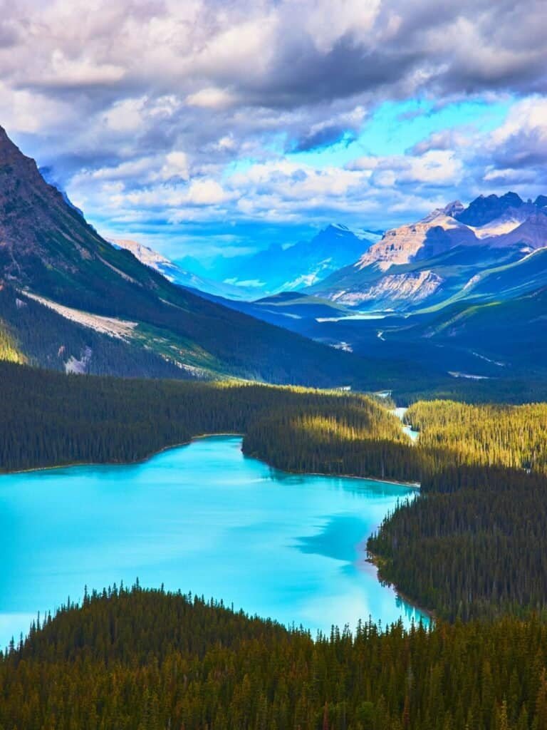 Banff National Park itinerary - Peyto Lake