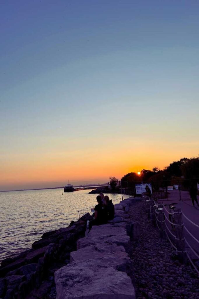 Best Places to see the Sunset in Toronto - Trillium Park