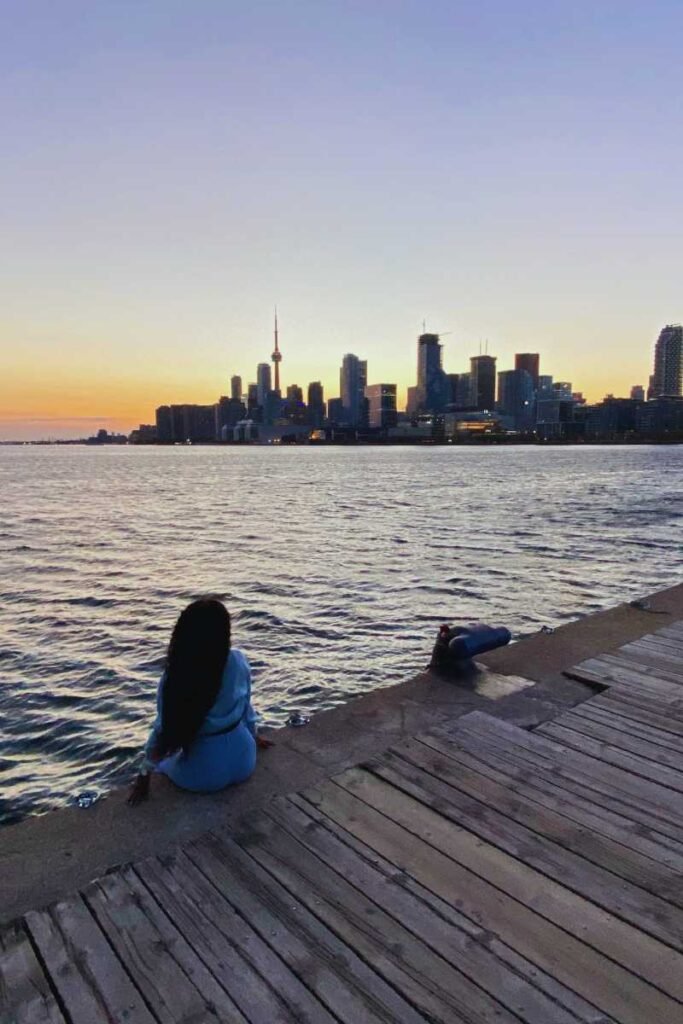 Best Places to see the Sunset in Toronto - Polson Pier