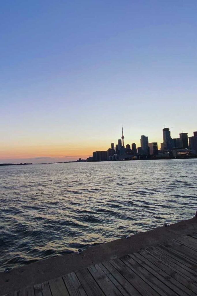Best Places to see the Sunset in Toronto - Polson Pier