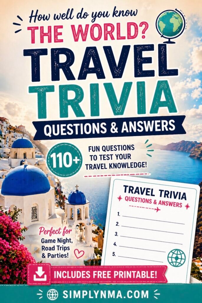 Travel Trivia Questions and Answers